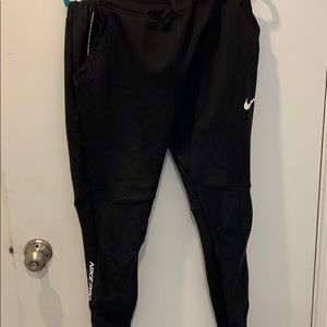Nike pro joggers